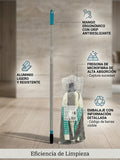 Fregona de Microfibra Completa con Palo | Alta Absorción | Goodhome
